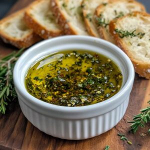 Olive Oil Bread Dip | Bread dipping oil