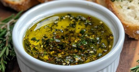 Olive Oil Bread Dip | Bread dipping oil