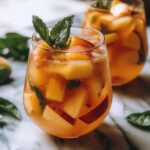 Refreshing Peach Sangria