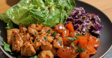 Thai Chicken Lettuce Wraps