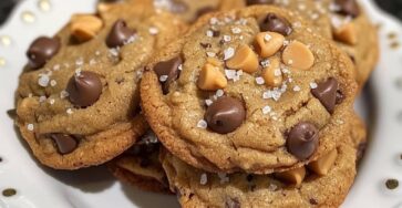 Best Ever Butterscotch Chocolate Chip Cookies (with Sea Salt)