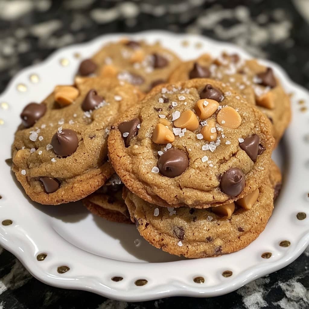 Best Ever Butterscotch Chocolate Chip Cookies (with Sea Salt)