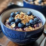 Blueberry Pie Overnight Oats