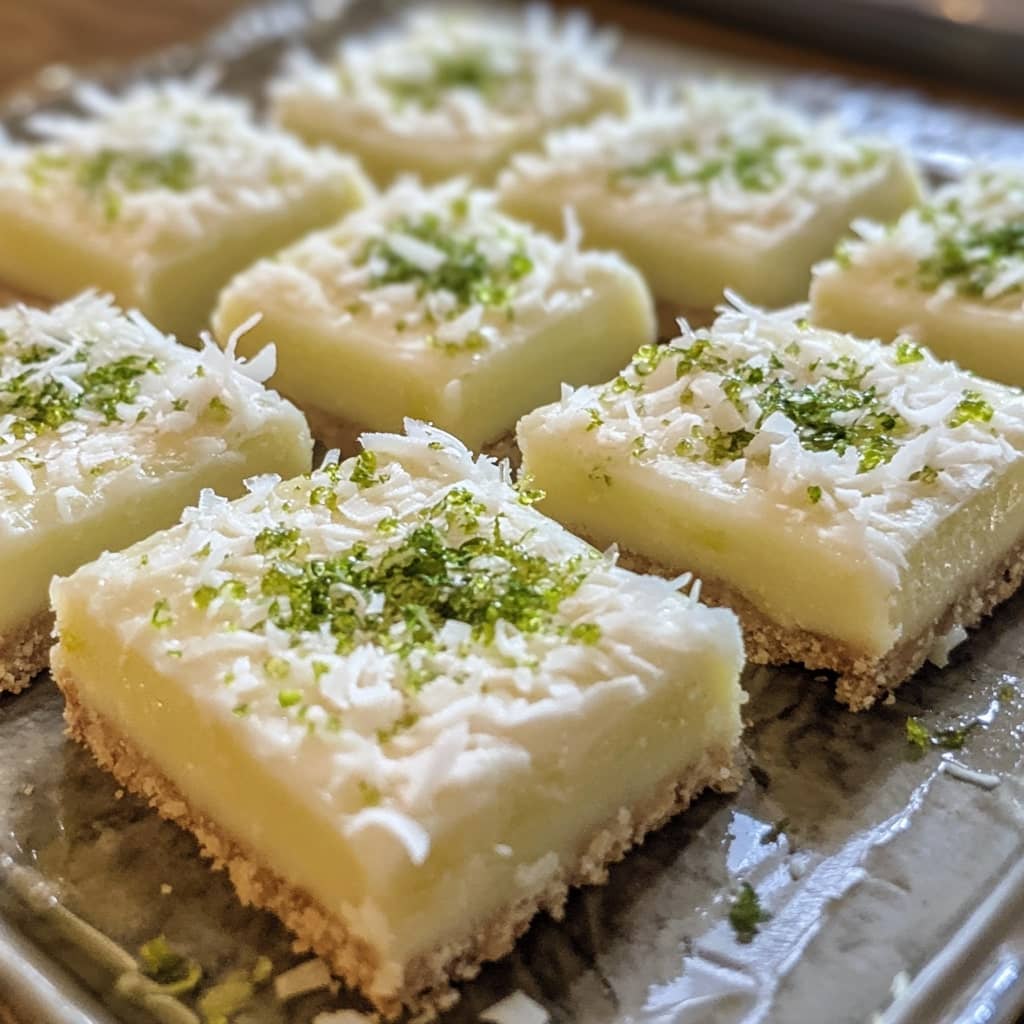 Coconut Lime Bars