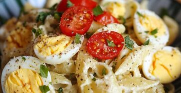 Deviled Egg Pasta Salad
