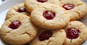 Maraschino Cherry Cookies