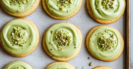 Pistachio Cream Cookies