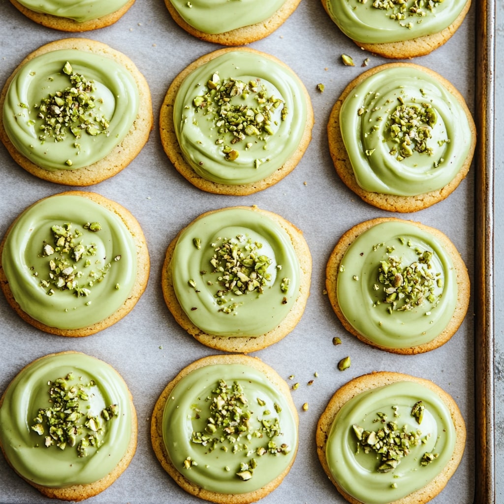 Pistachio Cream Cookies