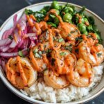 Shrimp Rice Bowls with Spicy Mayo