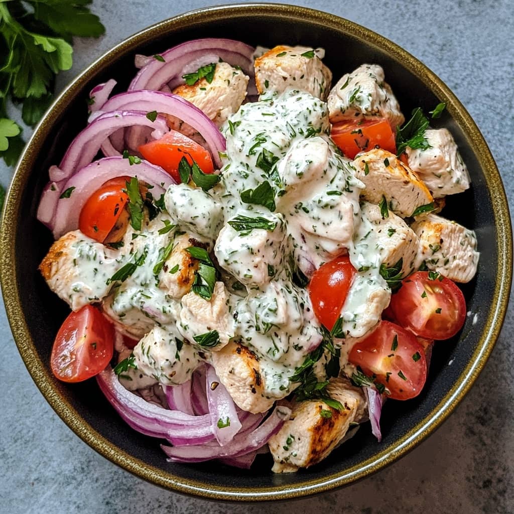 Tzatziki Chicken Salad