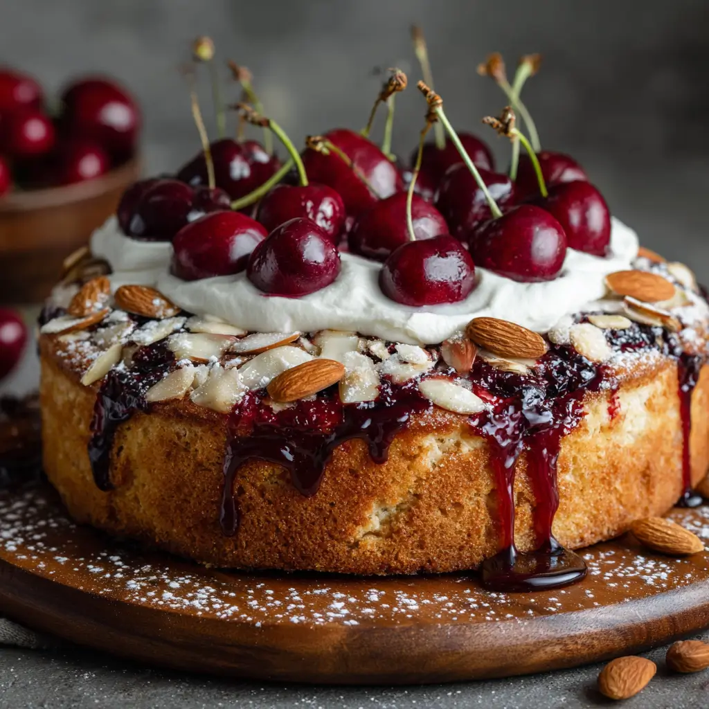 Cherry Almond Cake