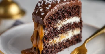 Salted Caramel Chocolate Cake