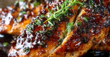 Balsamic Glazed Chicken Breast
