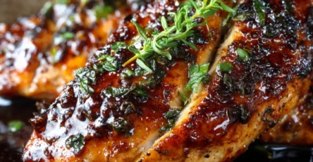 Balsamic Glazed Chicken Breast