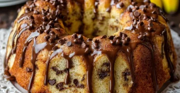 Banana Chocolate Chip Cake