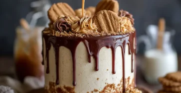 Biscoff Cookie Butter Cake