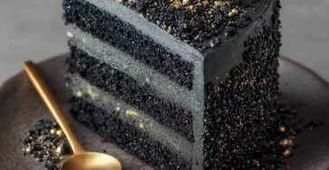 Black Sesame Cake