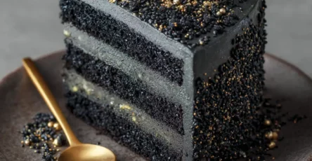 Black Sesame Cake