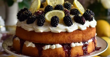 Blackberry Lemon Cake