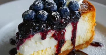 Blueberry Cream Cheese Cake