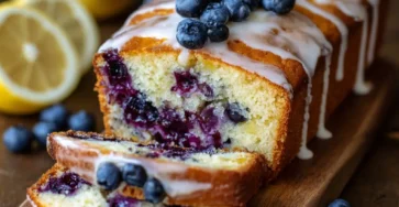 Blueberry Lemon Pound Cake