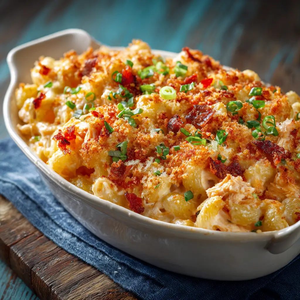 Buffalo Chicken Mac & Cheese