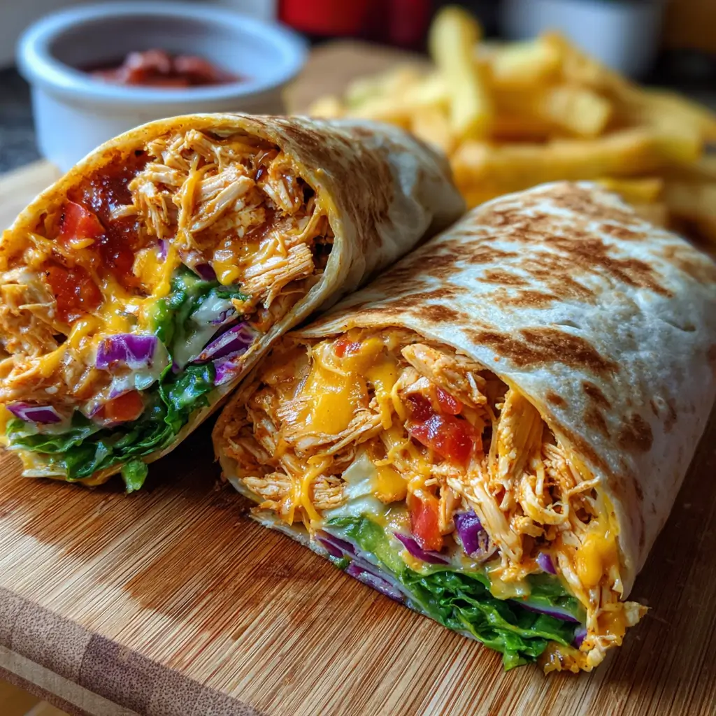 Buffalo Chicken Wraps