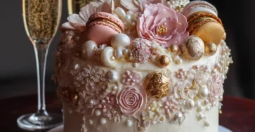 Champagne Celebration Cake
