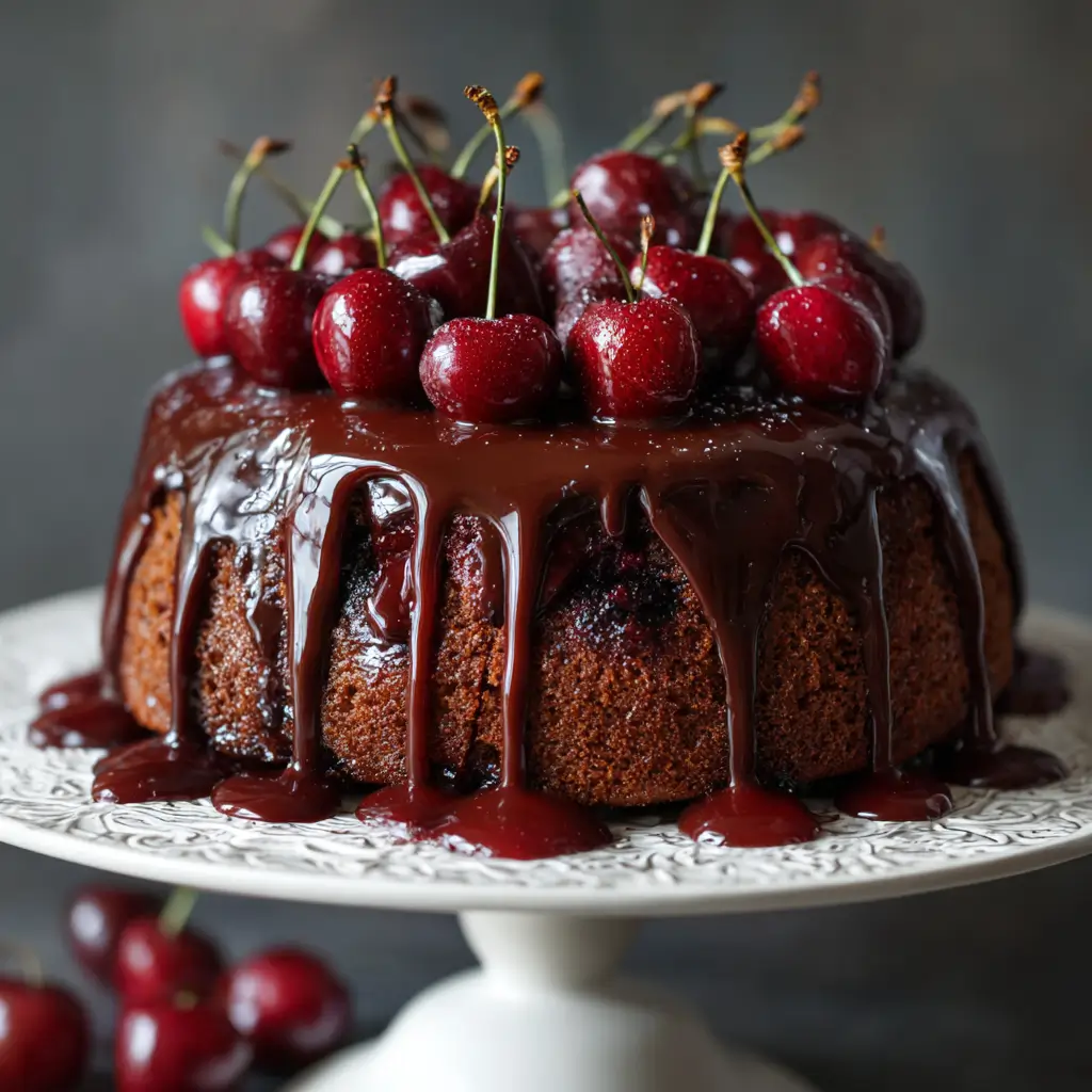 Cherry Chocolate Cake