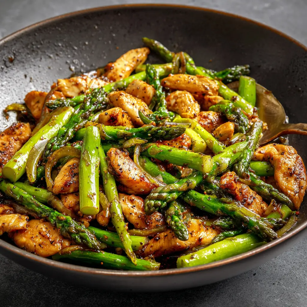 Chicken & Asparagus Stir Fry