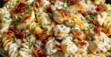 Chicken Bacon Ranch Pasta