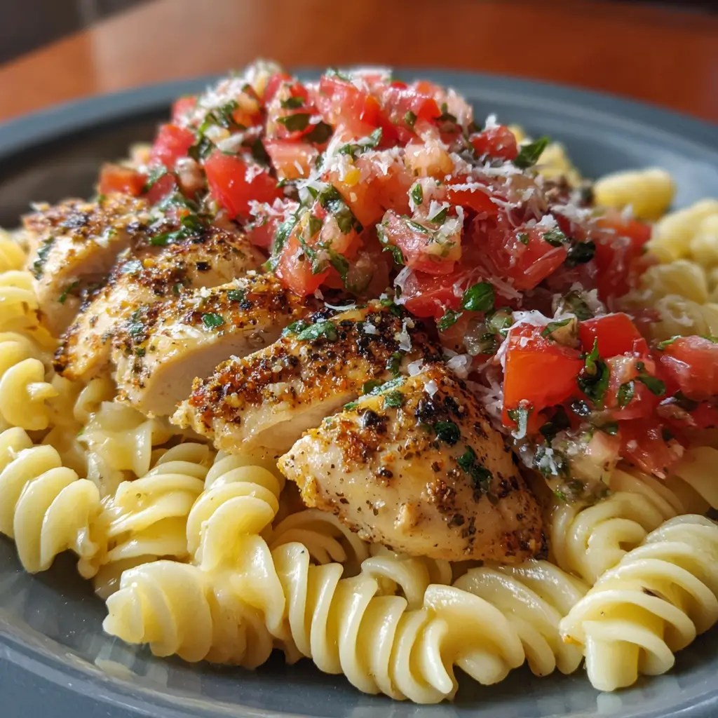 Chicken Bruschetta Pasta