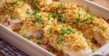 Chicken Cordon Bleu Casserole
