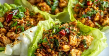 Chicken Lettuce Wraps
