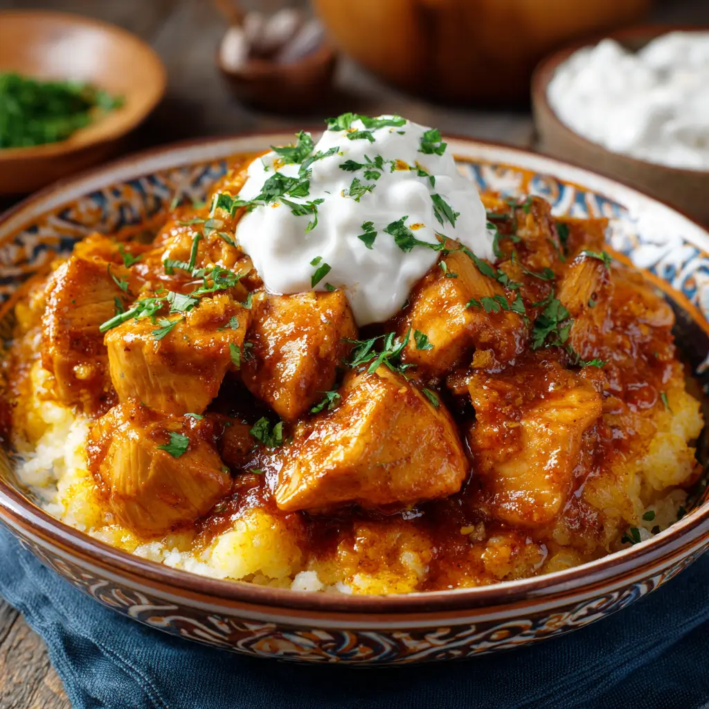 Chicken Paprika with Sour Cream