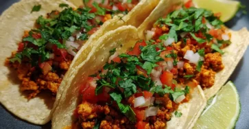 Chicken Picadillo Tacos