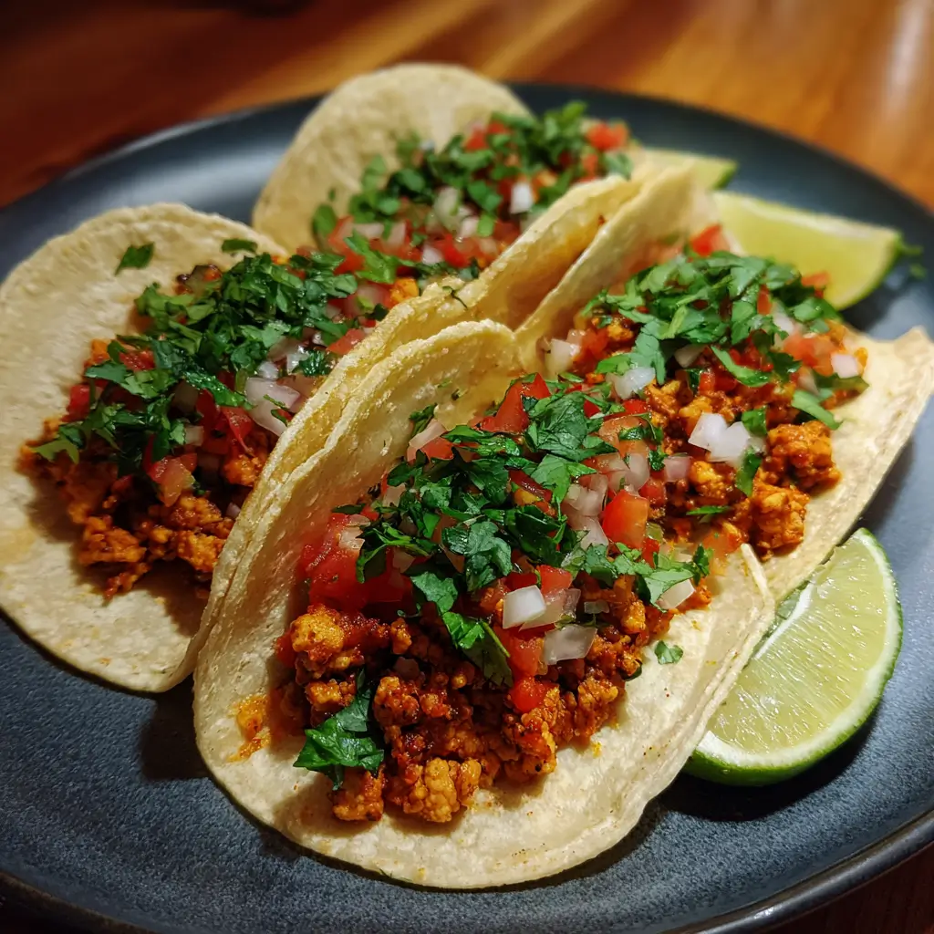 Chicken Picadillo Tacos