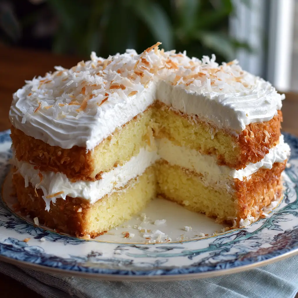 Coconut Cream Cake