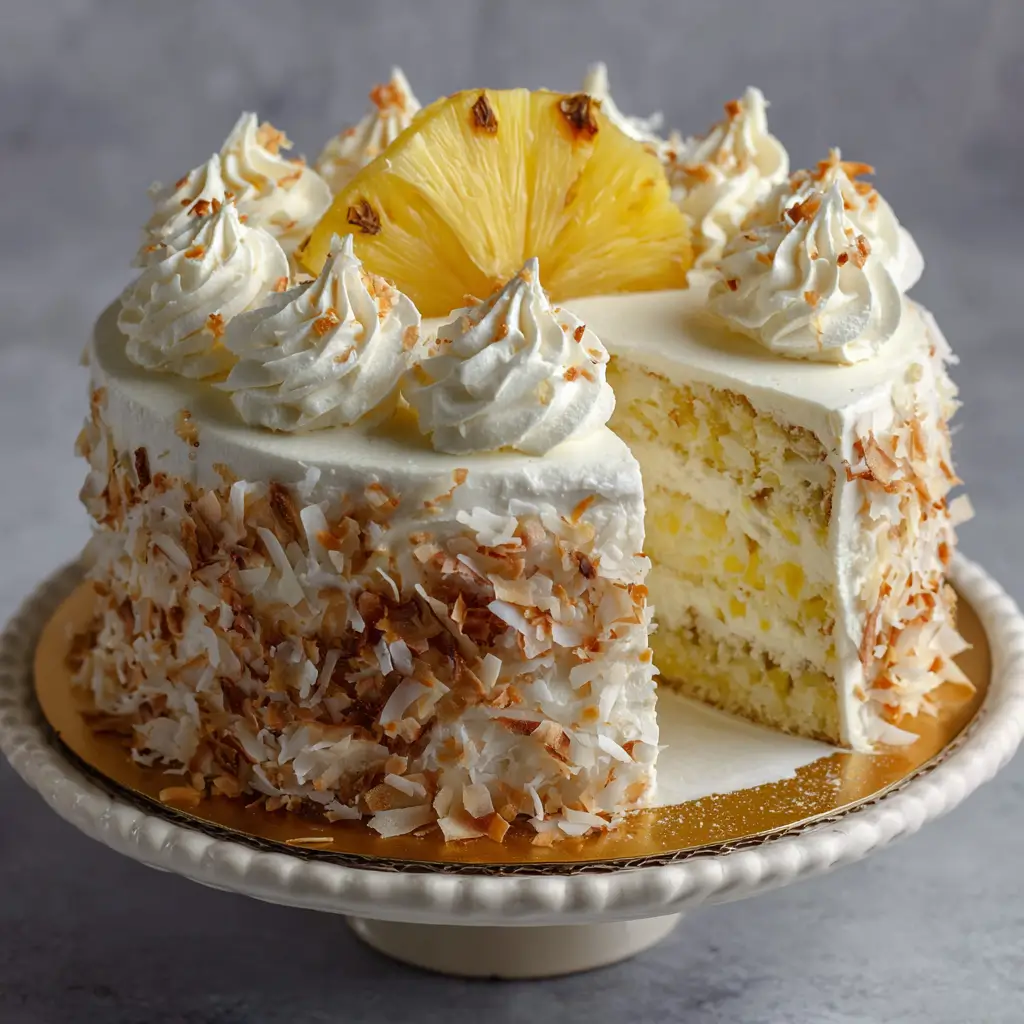 Coconut Pineapple Cake