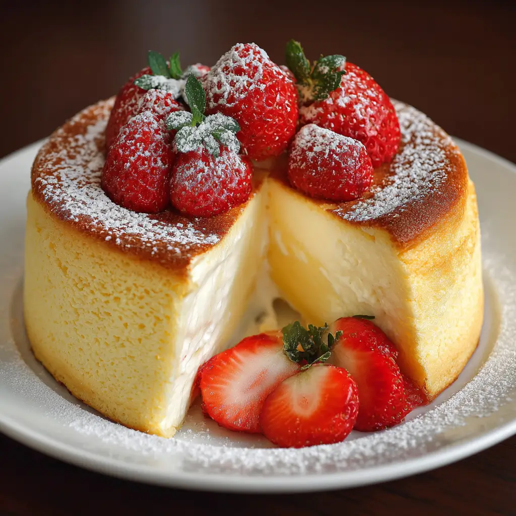 Cotton Cheesecake (Japanese Style)