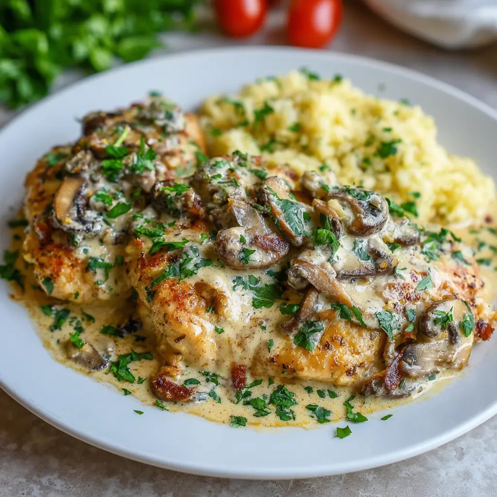 Creamy Mushroom Chicken