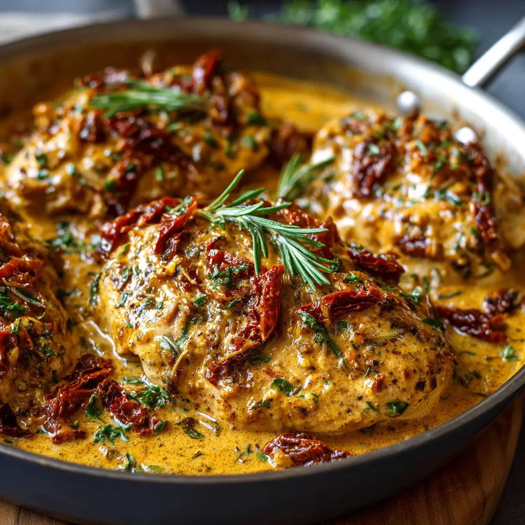 Creamy Sun-Dried Tomato Chicken