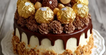 Ferrero Rocher Cake