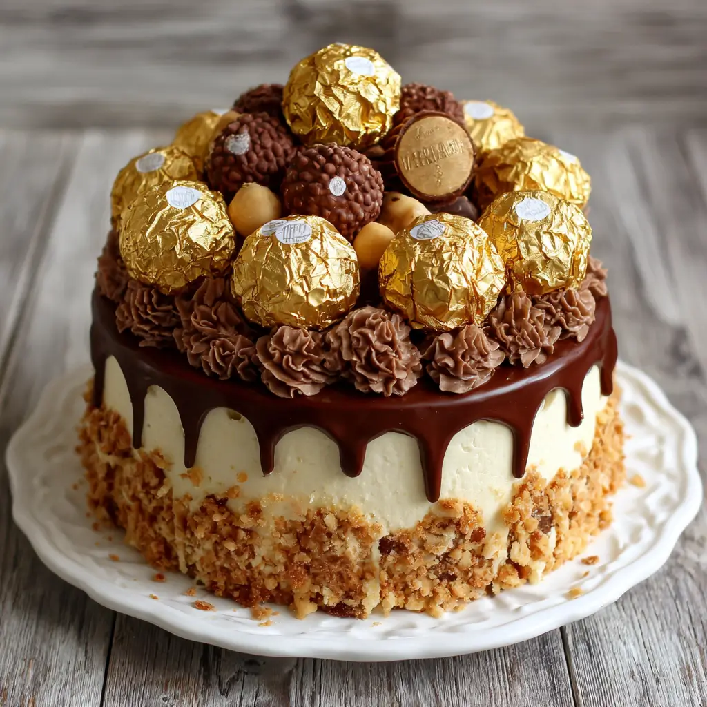 Ferrero Rocher Cake