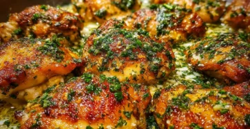 Garlic Butter Ranch Chicken Thighs