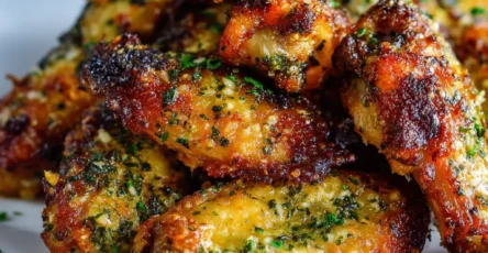 Garlic Parmesan Chicken Wings