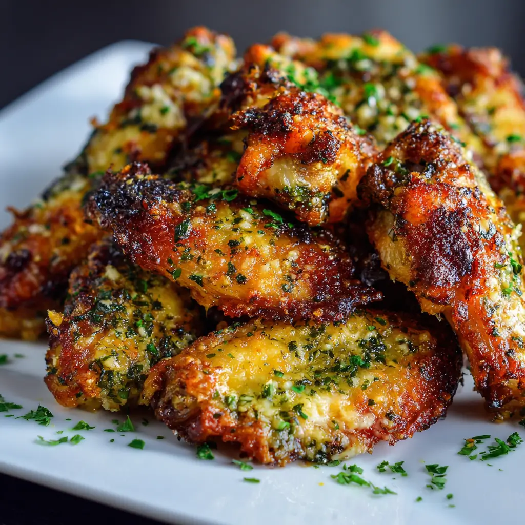 Garlic Parmesan Chicken Wings