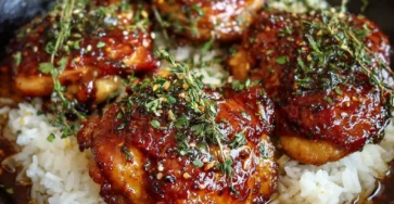 Honey Garlic Chicken Thighs
