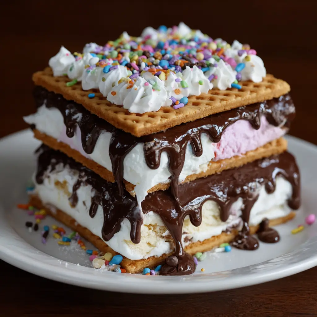 Ice Cream Sandwich Cake