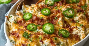 Jalapeño Popper Chicken Casserole
